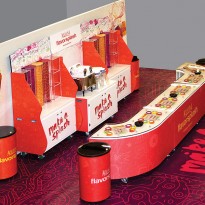 Aquafina Branded Printed Flooring